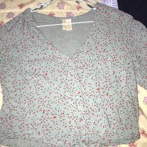 Flowers print shirt